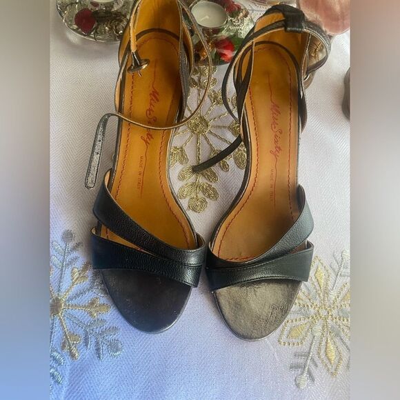 Miss sixty black medium heel shoe size 37 - Picture 13 of 15